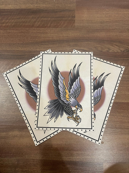 Eagle - A4 art print.
